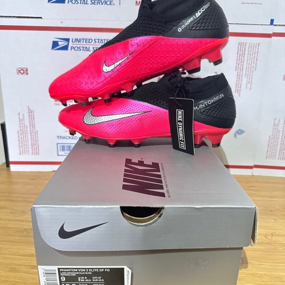 NIKE PHANTOM VSN 2 ELITE DF FG CD4161-606 SIZE 9 main image 4
